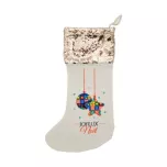 Chaussette de Noël avec sequins (ADC293)