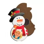 Décoration de Noël en MDF (ADC301)