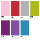 Kit de rouleaux FlexCut Laize 50 cm - Mix Pastel & Métallisé