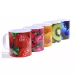 Mug polymère blanc brillant (ADC148)