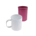 Mug polymère blanc brillant (ADC148)