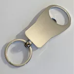 Porte-clé en métal argenté (ADC284)