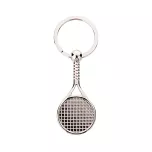Porte-clé en métal luxe argenté (ADC208)