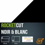 RocketCut Laize 50 (Noir/Blanc)