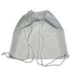 Sac de gym - cordelettes blanches (ADC328)