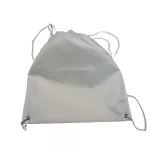 Sac de gym - cordelettes blanches (ADC328)