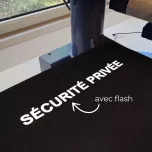 Transfert rétroréfléchissant "Sécurité Privée"