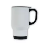 Travel mug avec couvercle plastique